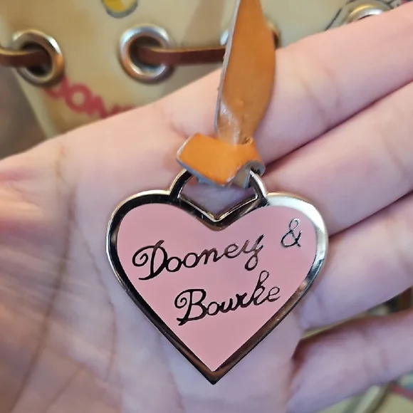 Dooney & Bourke Yellow Graphic Tote - Picture 10 of 11